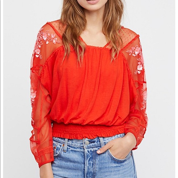 Free People Tops - NWT Squad goals tee.